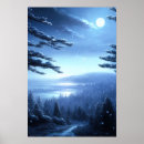 Suche nach winternacht poster Wald