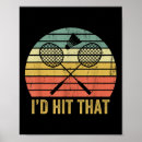 Suche nach retro sport poster Badminton fan