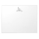 Suche nach monogramm notizblock Elegant