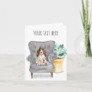 Suche nach cocker spaniel hunde karten Aquarell