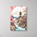Suche nach japanische landschaft poster leinwandbilder Kirschblüten