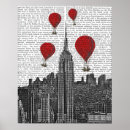 Suche nach hot air balloon poster Rotballon