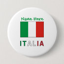 Suche nach italienische flagge buttons Italia