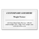 Suche nach gewichte visitenkarten Fitness