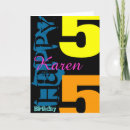 Suche nach 55 geburtstags karten Typografie
