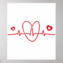 Suche nach heartbeat poster Modern
