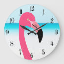Suche nach niedlicher flamingo wanduhren Für sie