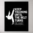 Suche nach schwarzer gürtel poster Karate liebhaber