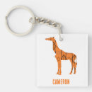 Suche nach giraffen schlüsselanhänger Safari