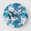 Suche nach frangipani wanduhren Blume