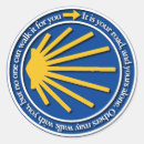 Suche nach camino aufkleber Santiago