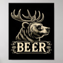 Suche nach vintager bär poster Tiere