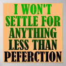 Suche nach perfektion poster Vollkommenheit