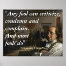 Suche nach benjamin franklin poster Quotes