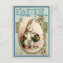 Suche nach vintager osterhase postkarten Korb