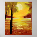 Suche nach wärme liebes poster Sonnenuntergang