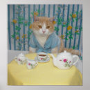 Suche nach morgenkaffee poster Katze
