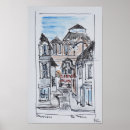 Suche nach alte architektur poster Aquarell