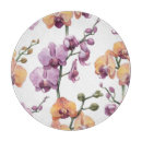 Suche nach orchideen schneidebrettchen Aquarell