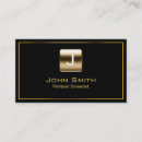 Suche nach politisch visitenkarten Regierung