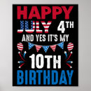 Suche nach 10 geburtstag poster Blau