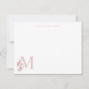 Suche nach monogramm a kleine grußkarten Rosa