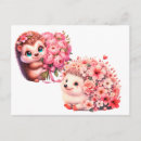 Suche nach igel illustration postkarten Niedlich