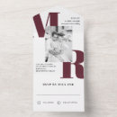 Suche nach marsala hochzeit einladungen Modern
