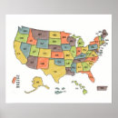 Suche nach usa karte poster Geografie
