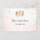 Suche nach goldene feder einladungen Boho