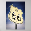 Suche nach americana kunst poster Route 66