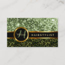 Suche nach grüner glitter visitenkarten Hairstylist