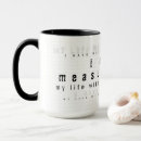 Suche nach kaffee ist mein leben tassen Typografie