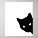 Suche nach katzen silhouette poster Einfach