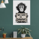 Suche nach affe mit banane poster Niedlich
