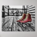Suche nach roller skate poster Vintag