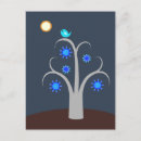 Suche nach blaue vögel postkarten Blume