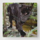 Suche nach der panther poster wanduhren Großkatze