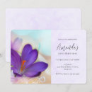 Suche nach krokus einladungen Aquarell