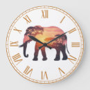 Suche nach elefant wanduhren Tierwelt