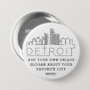 Suche nach detroiter buttons Stadt