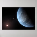 Suche nach exoplanet poster K2 18b