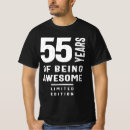 Suche nach 55 geburtstag tshirts 55 jahre alt