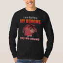 Suche nach dämonen tshirts Kampf