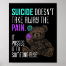 Suche nach selbstmord poster Traurige beratung