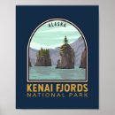 Suche nach eisfeld poster Kenai fjords nationalpark