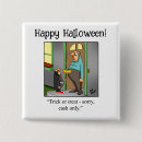 Suche nach halloween spaß buttons Tricksen oder behandeln