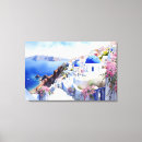 Suche nach griechische insel leinwandbilder Santorini