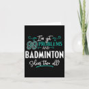 Suche nach shirts alle karten Badminton