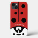 Suche nach rote punkte iphone hüllen Ladybug